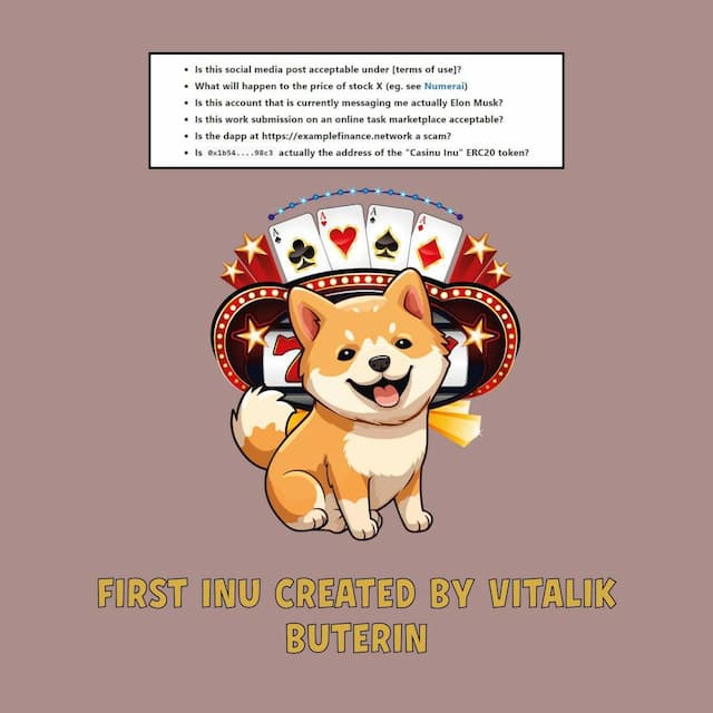 Ethereum Co-Founder Vitalik Buterin Launches Casinu Inu Meme Coin