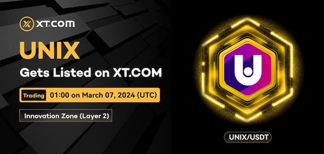 XT.COM Announces Listing of UNIX Gaming on its Platform with New Trading Pair