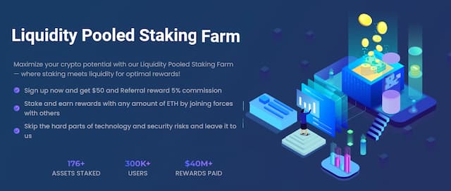 StakingFarm Revolutionizes Finance with Launch of Pioneering Eth Staking and Farming Platform