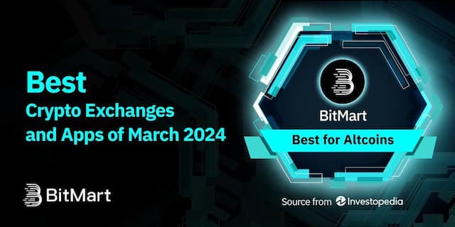 BitMart Wins Best Crypto Exchange Award for Altcoins