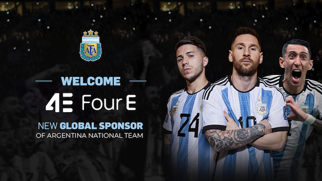 4E Exchange Signs Global Sponsorship Deal with Argentina National Football Team