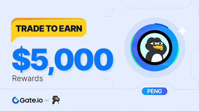 Exciting $PENG 'Trade to Earn' Event with Gate.io