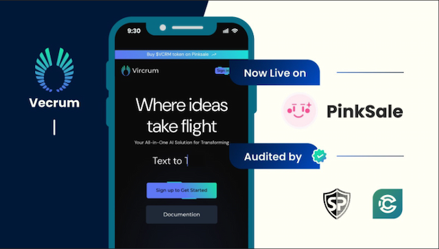 Vircrum Revolutionizes Content Creation and Launches Fairlaunch on Pinksale