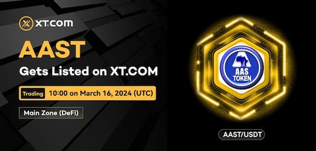 XT.COM Lists AAST Token, Revolutionizing Digital Currency Trading