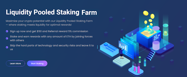 StakingFarm Launches ETH Staking Service for Passive Income Growth