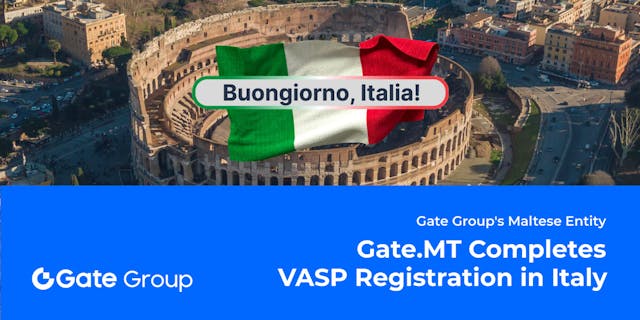 Gate Group Expands Global Reach with Italian VASP Registration