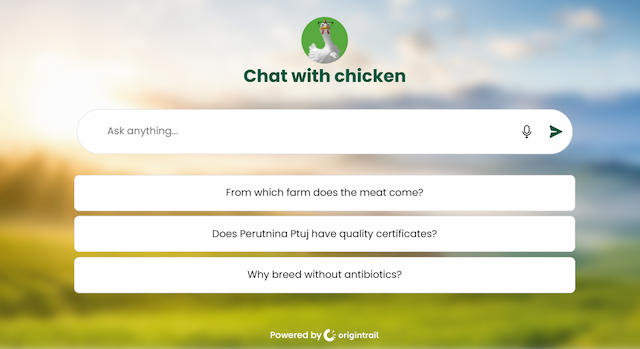 Perutnina Ptuj Introduces Chat with Chickens AI Application