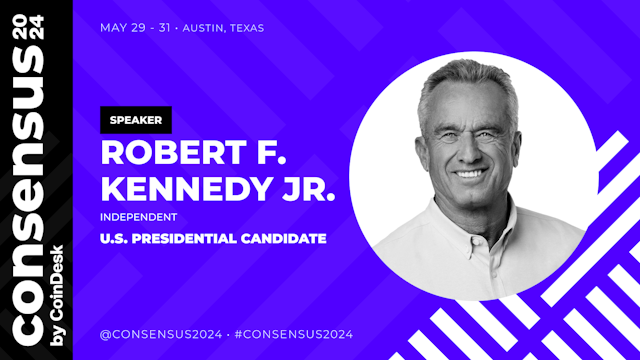 Robert F. Kennedy Jr. to Speak at Consensus 2024, Affirming Support for Cryptocurrency and Self-Custody