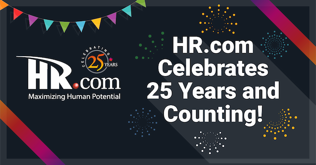 HR.com Celebrates 25th Anniversary as the Premier Resource for HR Professionals