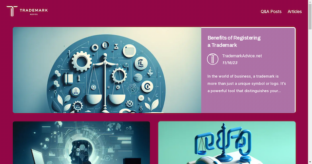 New Platform TrademarkAdvice.net Simplifies Trademark Navigation