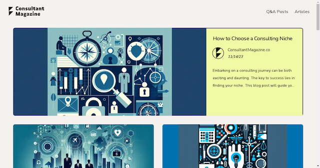 Consultant Magazine: The New Hub for Consulting Expertise and Insights