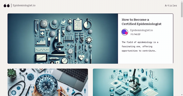 Introducing Epidemiologist.io: A New Platform for Advancing Knowledge in Epidemiology