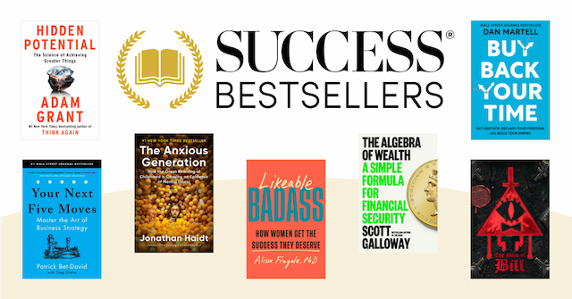 SUCCESS Announces Weekly Bestseller Lists Across Eight Categories