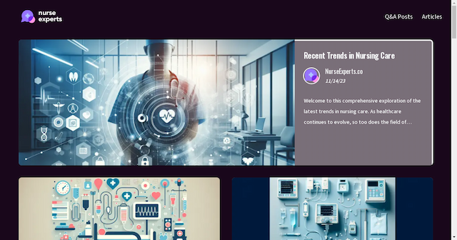 NurseExperts.co Launches as the Definitive Platform for Nursing Insights