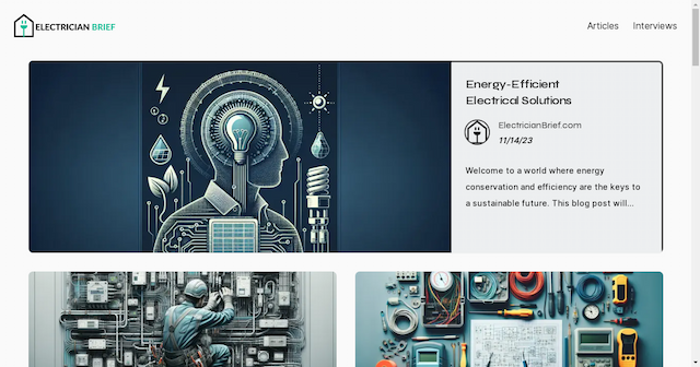 Empower Your Electrical Expertise with ElectricianBrief.com