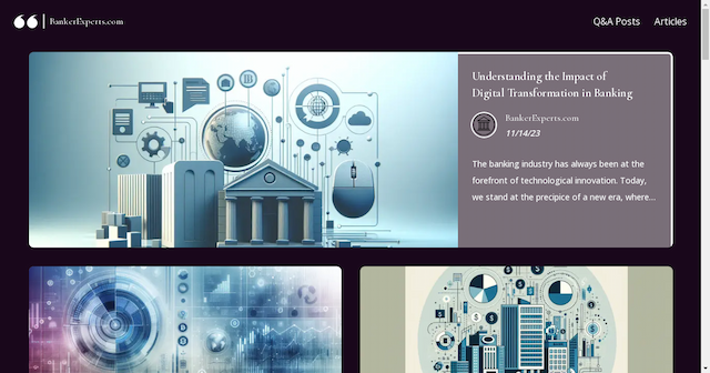 BankerExperts.com Launches, Revolutionizes Financial Expertise