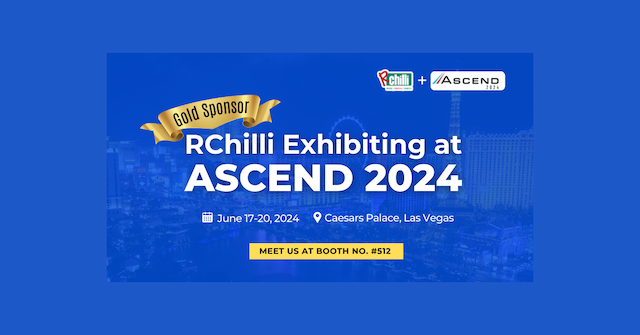 RChilli Announces Gold Sponsorship and Exhibitor Role at Ascend 2024