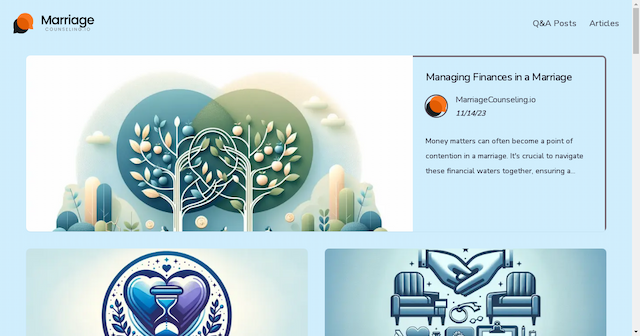 MarriageCounseling.io Launches as a Revolutionary Digital Hub for Marital Guidance