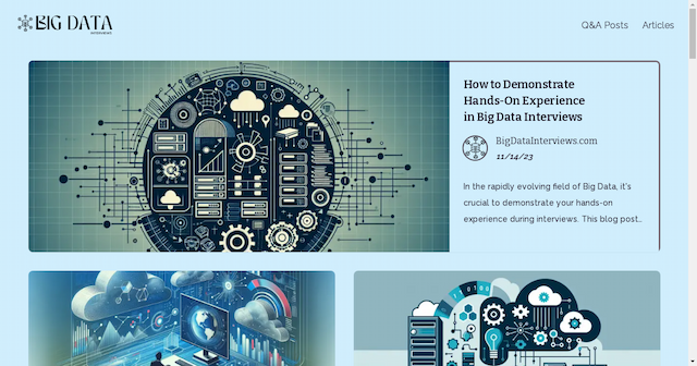 BigDataInterviews.com: Revolutionizing Access to Expert Perspectives in Big Data