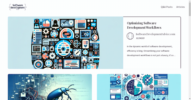 SoftwareDevelopmentAdvice.com: The Ultimate Hub for Software Development Insights
