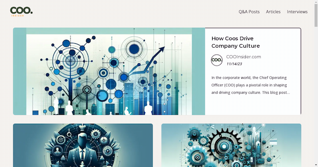 Introducing COOInsider.com: The New Hub for Operational Excellence