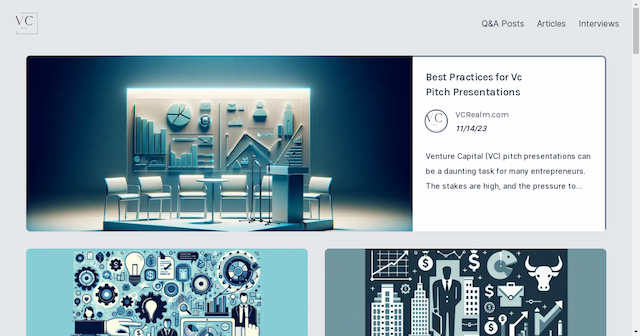 Introducing VCRealm.com: The Ultimate Platform for Venture Capital Professionals