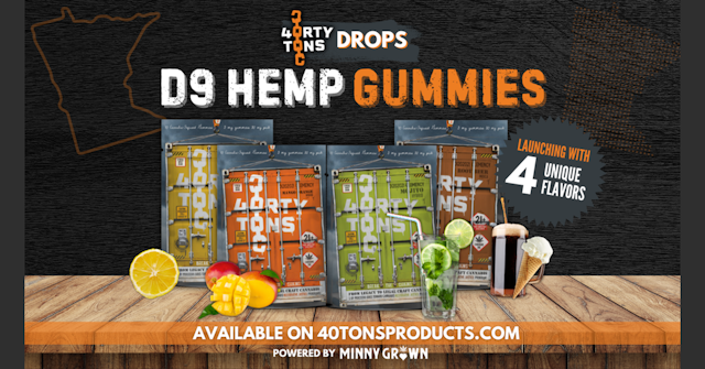 40 Tons and Minny Grown Collaborate to Launch THC Gummies in Minnesota