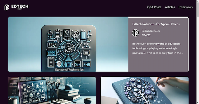 New Platform EdtechBrief.com Unveiled as the Premier Source for Educational Technology Insights