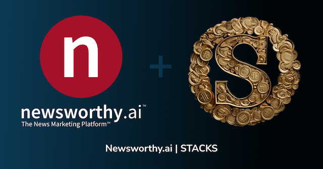 Newsworthy.ai Partners with STACKS to Revolutionize Press Release Distributions with Cryptocurrency Payments