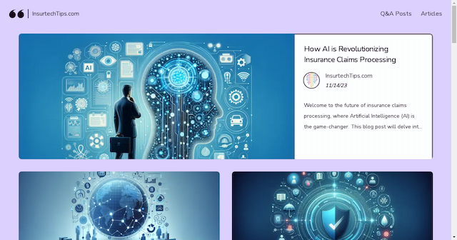 InsurtechTips.com Launches as a Leading Platform for Insurtech Professionals