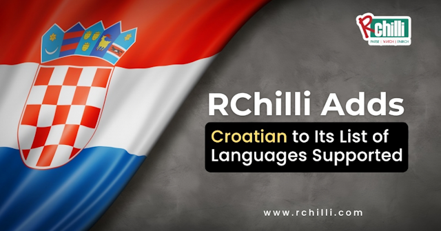 RChilli Strengthens Multilingual Support with Croatian Language Addition