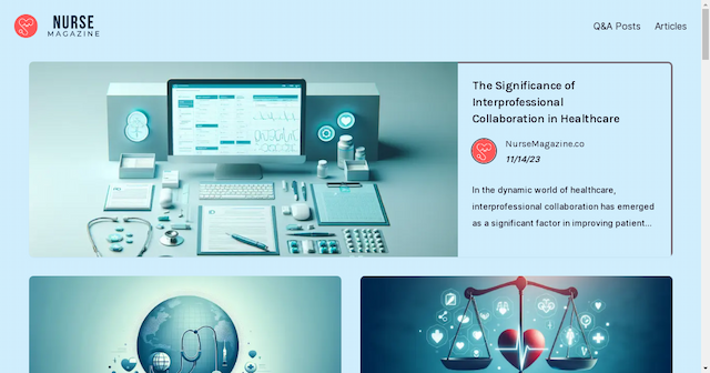 Nurse Magazine Launches as a Premier Online Resource for Nursing Professionals