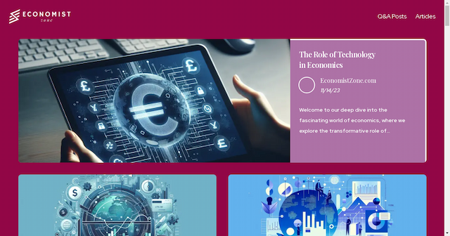 EconomistZone.com: Your Premier Destination for Economic Insights and Expert Interviews