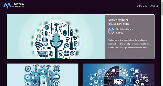 MediaRelations.io Launches as a Dynamic New Platform in the Media Landscape