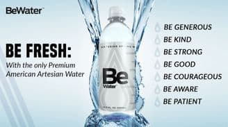 Be Water Taps Consumer Shift: Premium Artesian Water Redefines Bottled Hydration