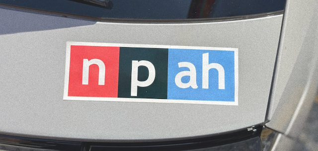 Nail Communications Champions Public Media with NPAH Bumper Stickers