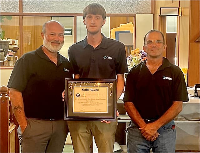 Swainsboro's Water Facility Wins Gold Award Third Year Running