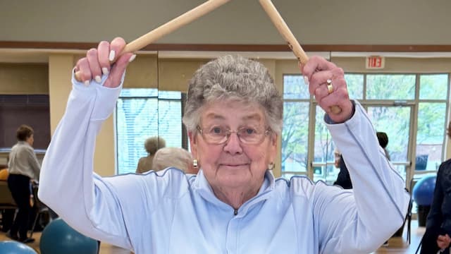 Drums Alive at Ann’s Choice: Fun, Fitness, and Friendship for Seniors