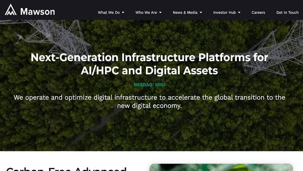 Mawson Infrastructure Group Updates Investors on Nasdaq Compliance and Operations