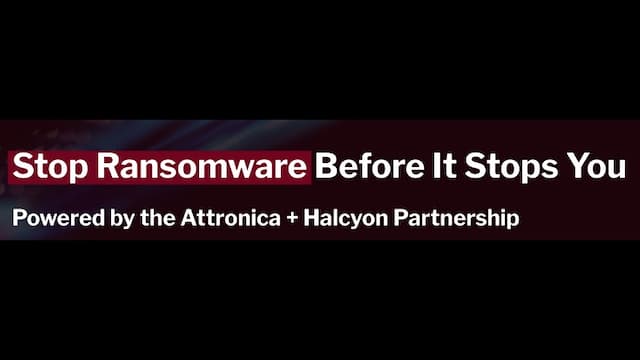Attronica & Halcyon Unite to Shield Businesses from Ransomware