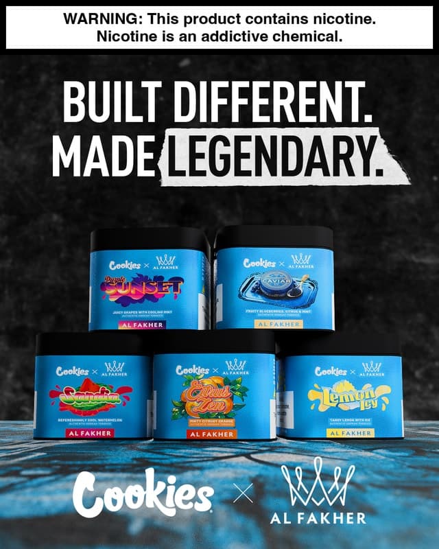 Al Fakher & Cookies Launch Revolutionary Hookah Flavor Collection