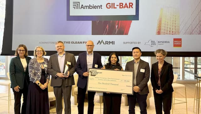 Ambient, Gil-Bar Win $100K in NY's Empire Tech Prize for Clean Heating