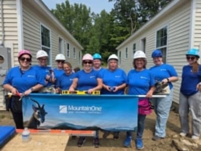 MountainOne Women Build Homes with Habitat for Humanity