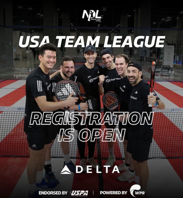 National Padel League Launches First US-Wide Amateur Team Competition