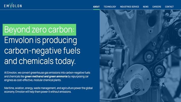 Emvolon & Montauk Launch Biogas-to-Green Methanol Venture
