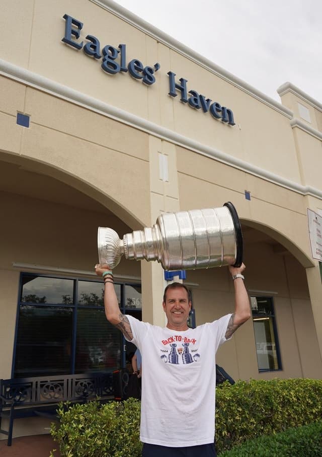 Panthers Coach Brings Stanley Cup to Parkland Survivors for Healing Celebration