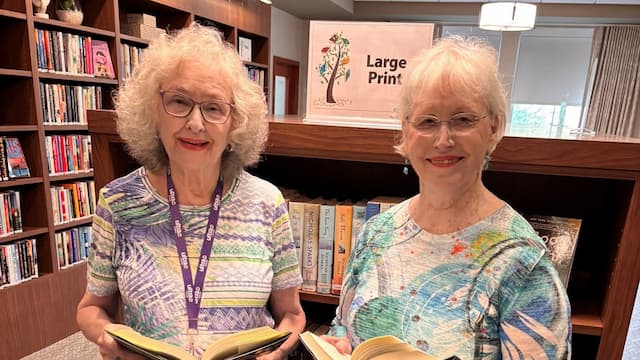 Senior Volunteers Create Thriving Library Network at Dallas Retirement Community