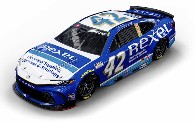 Legacy Motor Club & Rexel Partner for 2026 NASCAR Season