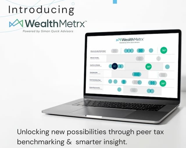 Simon Quick Advisors Launches WealthMetrx for Tax Clarity