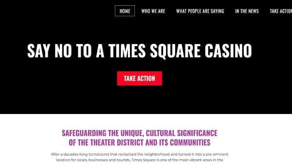 Broadway Unites Against Times Square Casino Proposal